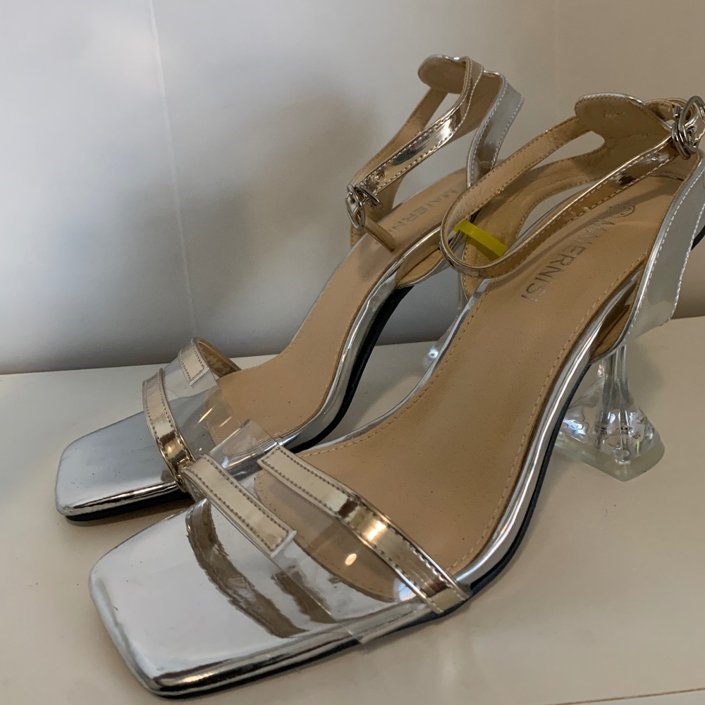 Maiernisi Silver Glass Heel